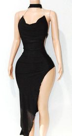 New double rhinestone gown