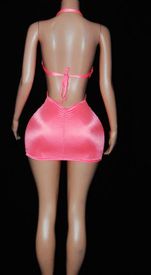 Plain draw string mini 