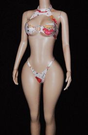 XoXo valentines thong set