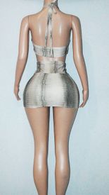 High neck  keyhole sk set 