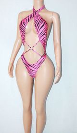 Scarf x front monokini
