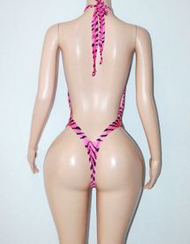 Scarf x front monokini