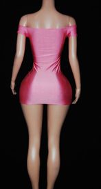 Cap sleeve shirred front mini (10colors)