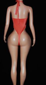 High neck lace down monokini (10colors)