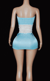 Lace middrift mini (1left)