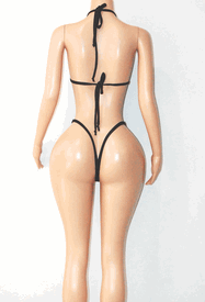 New high waist y-back set w/ring 