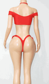 Scarf 3 pc thong set 