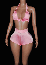 Full coverage short set 
