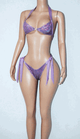 Hologram scarf tong set 