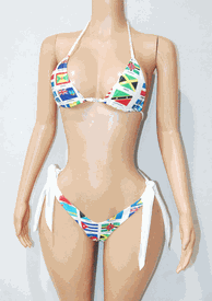 Scarf thong set 