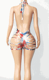 Romper w/chain