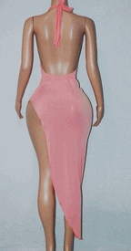 Plunge gown