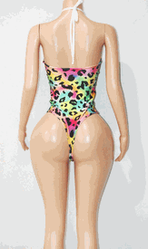 Lace up monokini 