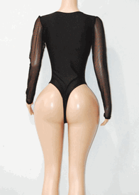 Bottlegirl monokini w/ring top