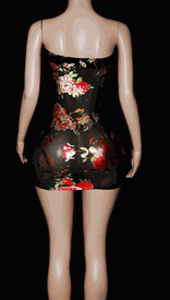 Mesh metallic print mini 
