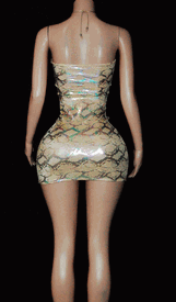 Lace up mini 