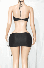 Lace up sk set 