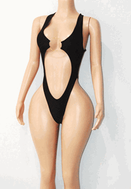 X-back ring monokini 