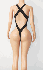 X-back ring monokini 