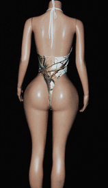 Camouflage monokini 