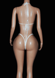 New lace overlay bikini set 