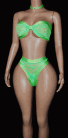 #pc lace thong set 
