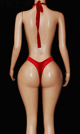 Velvet chain monokini 