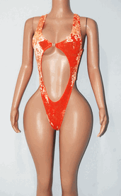 Xback velvet monokini 