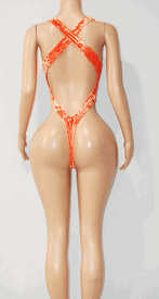 Xback velvet monokini 