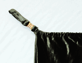 Velvet money bag