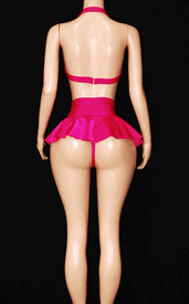 3pc sk set w/g-string (A/B heat transfer stones)