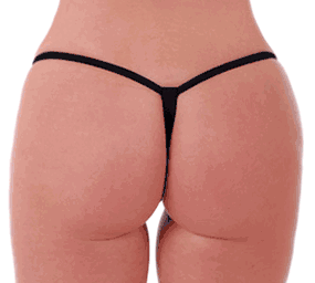 Plain t-back g-string