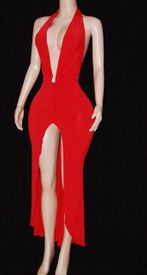 Plunge tina gown (5colors)