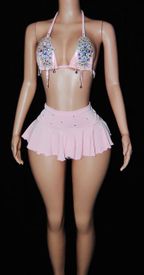 Rhinestone dangle sk set 