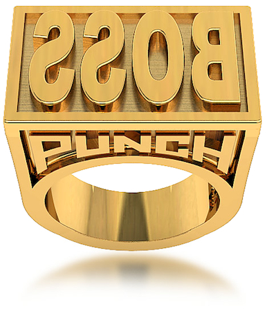 The BOSS Punch Ring by ZShock