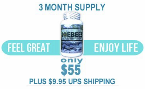 JOEBEES 3 month supply