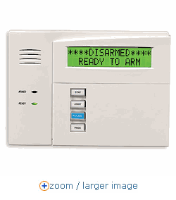 Honeywell  6160 Alpha<br>Security Keypad - Click to enlarge