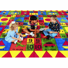 Beyond The Border Kids Educational Rug