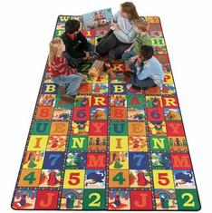Bible Blocks Teaching Children's Carpet