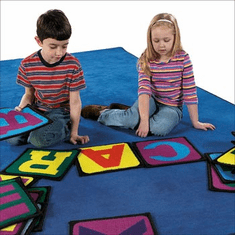 Building Blocks Activity Kids Carpet Squares
