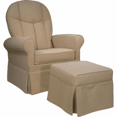 Demare Gliders Upholstered Glider Rocker & Ottoman 2059