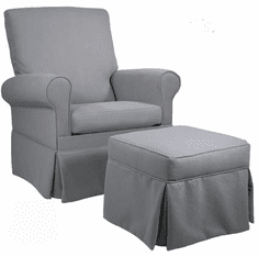 Demare Gliders Upholstered Glider Rocker & Ottoman 2259