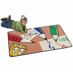 Pencils Kids Activity Carpet