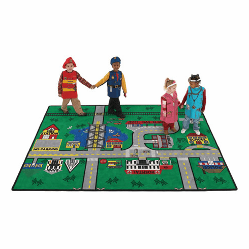 Places-To-Go Big City 11 x 8 Kids Fun Carpet