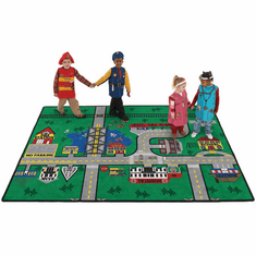 Places-To-Go Big City 11 x 8 Kids Fun Carpet