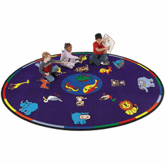 Safari Children's Activity Carpet