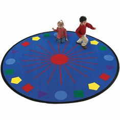 Shapes Galore Kids Carpet
