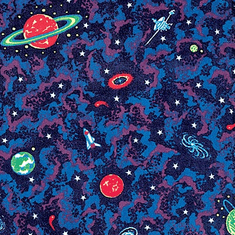 Space Voyage™ Neon Rug