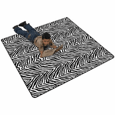 Zebra Stripes Kids Fun Carpet