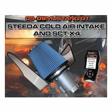 2005-09 Mustang GT Roush M-90 Cold Air Intake and Brenspeed Calibration Package